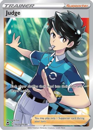 Judge (TG25/30) [SWSH12 Silver Tempest Trainer Gallery] Holofoil - Ultra Rare