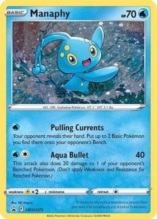 Manaphy (SWSH275/307) [SWSH Sword & Shield Promo Cards] Holofoil - Promo