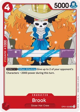 Brook (OP01-022) - Romance Dawn