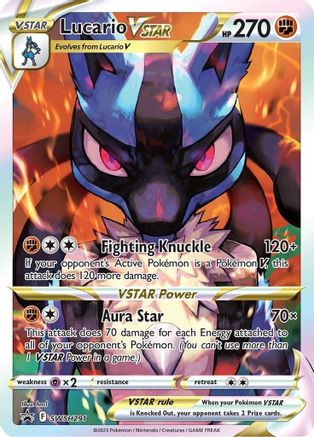 Lucario VSTAR (SWSH291/307) [SWSH Sword & Shield Promo Cards] Holofoil - Promo