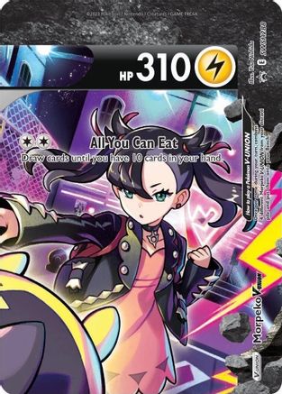 Morpeko V-Union (SWSH288) [SWSH Sword & Shield Promo Cards] Holofoil - Promo
