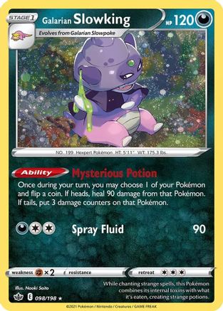 Galarian Slowking (Cosmos Holo) (098) [Miscellaneous Cards & Products] Holofoil - Holo Rare