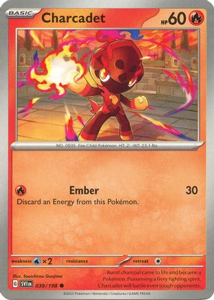 Charcadet 039/198  SV01 Scarlet & Violet Base Set - Common