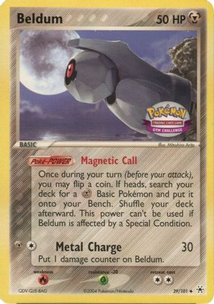 Beldum (Gym Challenge) (029/101) [Miscellaneous Cards & Products] Normal - Uncommon