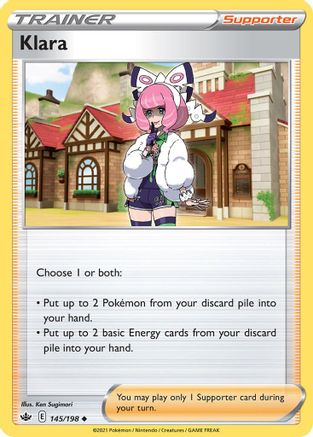 Klara (Cosmos Holo) (145/198) [Miscellaneous Cards & Products] Holofoil - Promo