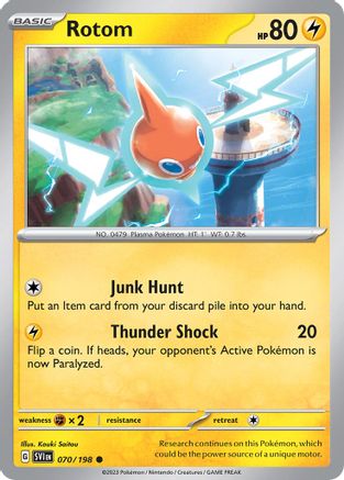 Rotom (Cosmos Holo) (070/198) [Miscellaneous Cards & Products] Holofoil - Promo