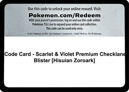 Code Card  SV01 Scarlet & Violet Base Set - Code Card
