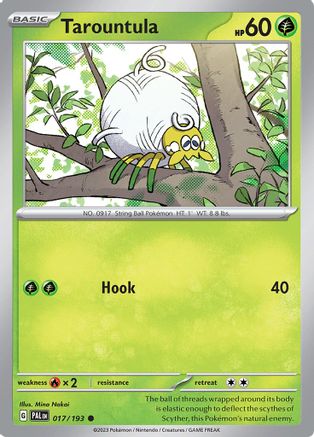 Tarountula 017/193  SV02 Paldea Evolved - Common