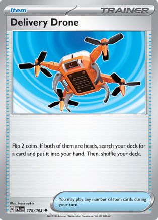 Delivery Drone 178/193  - Reverse Holofoil SV02 Paldea Evolved - Uncommon