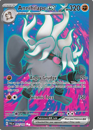 Annihilape ex (242/193) [SV02 Paldea Evolved] Holofoil - Ultra Rare