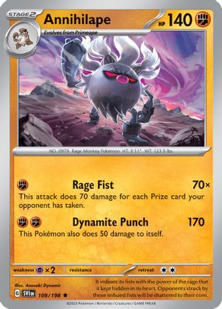 Annihilape (109/198) [Deck Exclusives] Normal - Promo