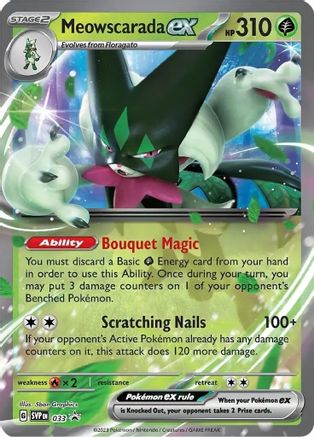 Meowscarada ex (033) [SV Scarlet & Violet Promo Cards] Holofoil - Promo