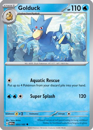Golduck (055) [SV Scarlet & Violet 151] Normal - Uncommon