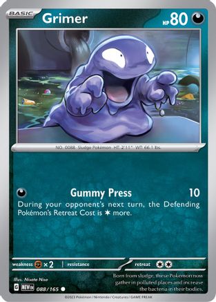 Grimer (088) [SV Scarlet & Violet 151] Reverse Holofoil - Common