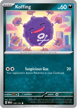 Koffing (109) [SV Scarlet & Violet 151] Reverse Holofoil - Common