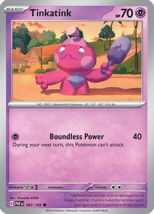 Tinkatink 083/182  SV04 Paradox Rift - Common