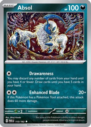 Absol (113) [SV04 Paradox Rift] Normal - Uncommon