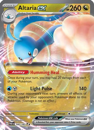 Altaria ex (140) [SV04 Paradox Rift] Holofoil - Double Rare