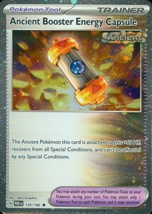 Ancient Booster Energy Capsule (159) [Miscellaneous Cards & Products] Holofoil - Uncommon