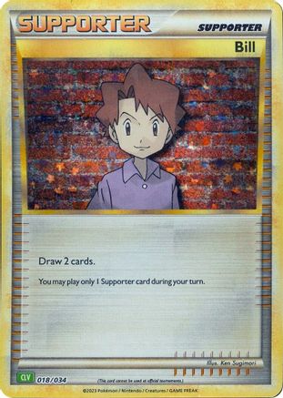 Bill (CLV) (018) [Trading Card Game Classic] Holofoil - Classic Collection