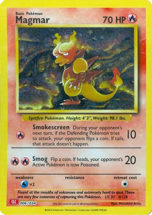 Magmar (006) [Trading Card Game Classic] Holofoil - Classic Collection
