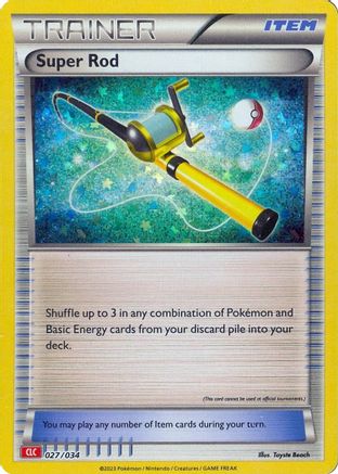 Super Rod (CLC) (027) [Trading Card Game Classic] Holofoil - Classic Collection