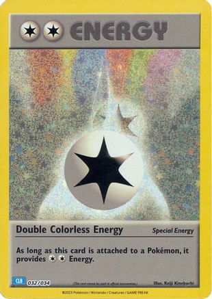 Double Colorless Energy (CLB) (032) [Trading Card Game Classic] Holofoil - Classic Collection