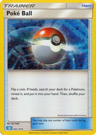 Poke Ball (CLB) (023) [Trading Card Game Classic] Holofoil - Classic Collection