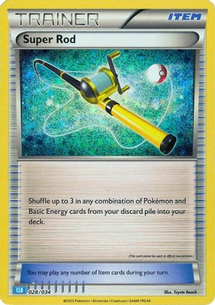 Super Rod (CLB) (028) [Trading Card Game Classic] Holofoil - Classic Collection