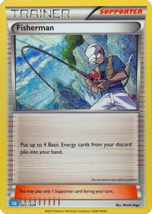 Fisherman (022) [Trading Card Game Classic] Holofoil - Classic Collection