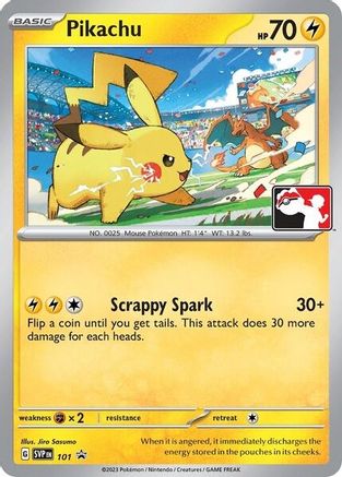 Pikachu (101) [SV Scarlet & Violet Promo Cards] Normal - Promo