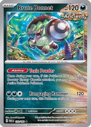 Brute Bonnet (Cosmos Holo) (123/182) [Miscellaneous Cards & Products] Holofoil - Rare