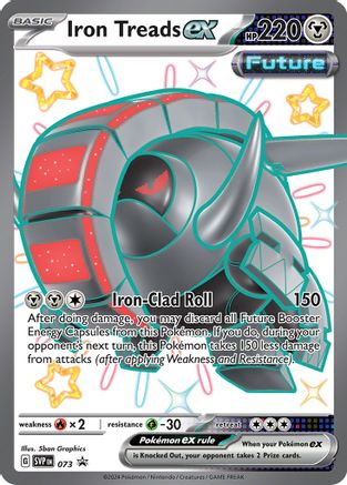 Iron Treads ex (073) [SV Scarlet & Violet Promo Cards] Holofoil - Promo