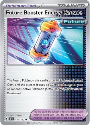 Future Booster Energy Capsule 149/162  - Reverse Holofoil SV05 Temporal Forces - Uncommon