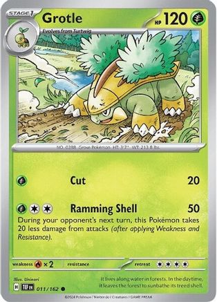 Grotle 011/162  SV05 Temporal Forces - Common