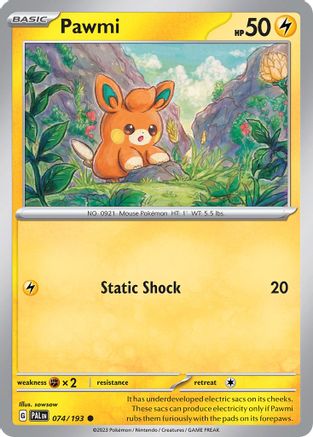 Pawmi (Cosmo Foil) (074) [Miscellaneous Cards & Products] Holofoil - Promo