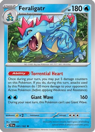 Feraligatr (041/162) [Deck Exclusives] Normal - Rare