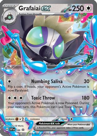 Grafaiai ex (100) [SV Scarlet & Violet Promo Cards] Holofoil - Promo