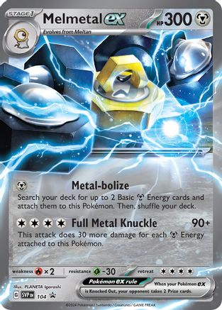 Melmetal ex (104) [SV Scarlet & Violet Promo Cards] Holofoil - Promo