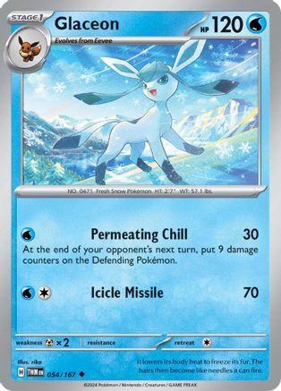 Glaceon (054) [SV06 Twilight Masquerade] Normal - Uncommon