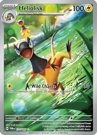 Heliolisk (177/167) [SV06 Twilight Masquerade] Holofoil - Illustration Rare