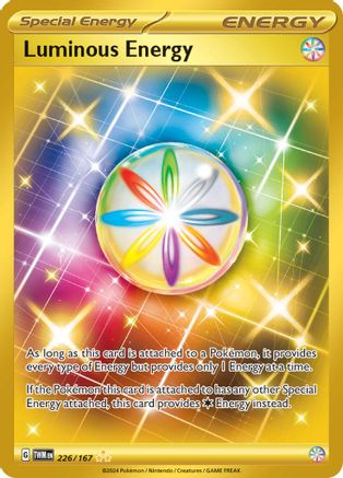Luminous Energy 226  - Holofoil SV06 Twilight Masquerade - Hyper Rare