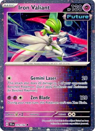 Iron Valiant (Cosmos Holo) (079/162) [Miscellaneous Cards & Products] Holofoil - Uncommon