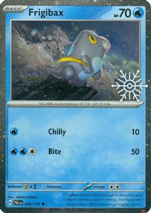 Frigibax (Holiday Calendar) (058/193) [Miscellaneous Cards & Products] Holofoil - Common