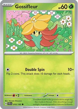 Gossifleur 010/142  SV07 Stellar Crown - Common