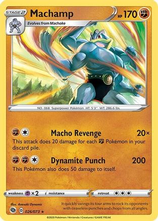 Machamp 026/073  Deck Exclusives - Promo