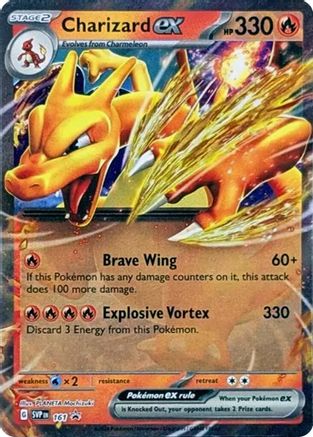 Charizard ex (161) [SV Scarlet & Violet Promo Cards] Holofoil - Promo