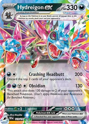 Hydreigon ex (119/191) [SV08 Surging Sparks] Holofoil - Double Rare
