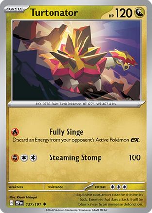 Turtonator 137/191  SV08 Surging Sparks - Uncommon
