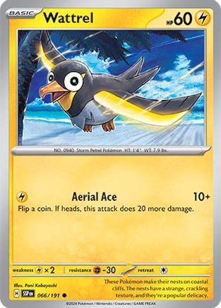Wattrel 066/191  SV08 Surging Sparks - Common